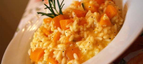 risotto alla zucca